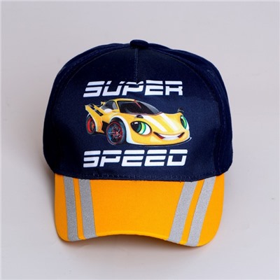 Кепка детская Super speed, рр 54 см