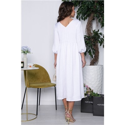 Платье Рейра (белое) П10820