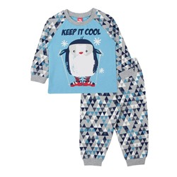 CAK 5390 Пижама для мальчика, голубой
