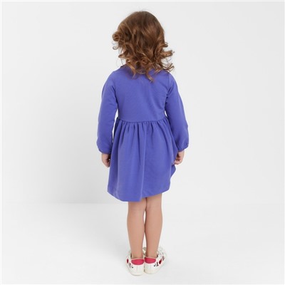 Платье для девочки, цвет фиолетовый, рост 92 см