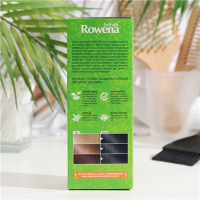 Крем-краска для волос Rowena Soft Silk 1.0 черный, 135 мл