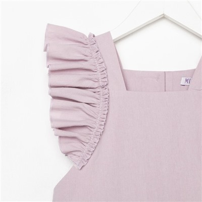 Платье для девочки MINAKU: Cotton Collection цвет розовый, рост 98
