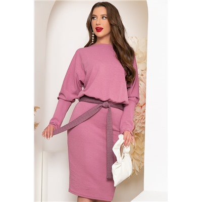 Платье "Панна-Котта" (розовый пунш) П4276