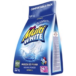Multiwhite стиральный порошок для белого белья 2,2 кг пакет