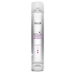 Ollin Лак для волос эластичной фиксации / Style, 450 мл