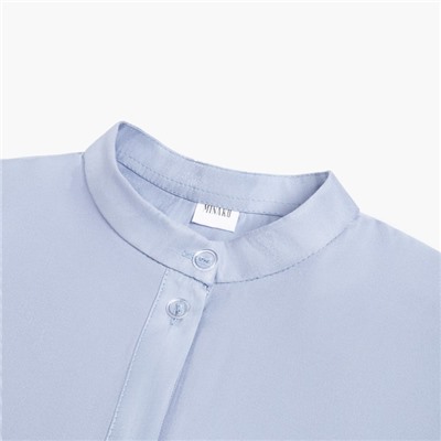 Рубашка женская MINAKU: Casual collection цвет голубой, р-р 42