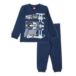 CAK 5392 Пижама для мальчика, темно-синий