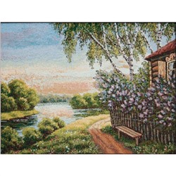 Картина "Сиреневый сад"