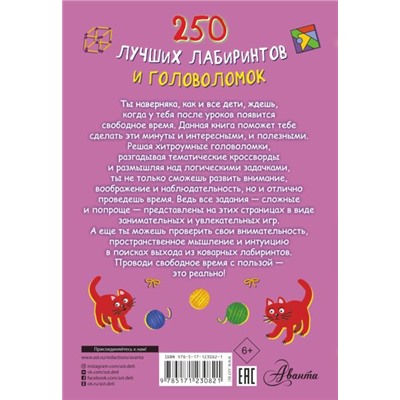 Попова Ирина Мечеславовна: 250 лучших лабиринтов и головоломок