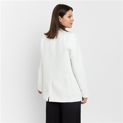 Пиджак женский MINAKU: Classic цвет белый, р-р 42