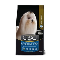 CIBAU SENSITIVE FISH Adult mini Корм для взрослых собак мелких пород Рыба, 0,8кг