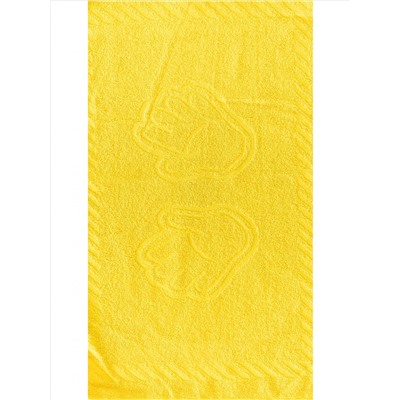Полотенце махровое "Ручки" р.35*60 Желтый