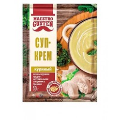 «Maestro Gusten», суп-крем куриный быстрого приготовления, 50 гр. KDV