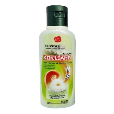 Kokliang Натуральный травяной шампунь против перхоти / Chinese Herbal Therapy Anti-Hairloss & Soothes Scalp Shampoo, 100 мл