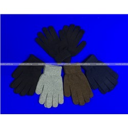 Фламинго перчатки с начесом женские, подростковые ГЛАДКИЕ  арт. MS-0114