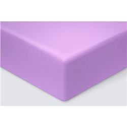 Простыня на резинке «Моноспейс», размер 90х200х23 см, цвет фиолетовый
