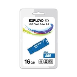 USB Flash 16GB Exployd (560) синий