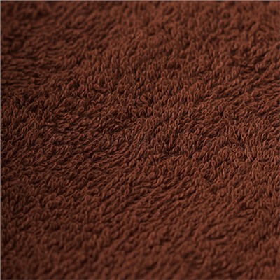 Махровое полотенце 'Ножки' 50х70, 100% хлопок, 600 гр./кв.м., 'Темно-коричневый'