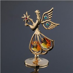 Сувенир «Ангел" мини, с кристаллами