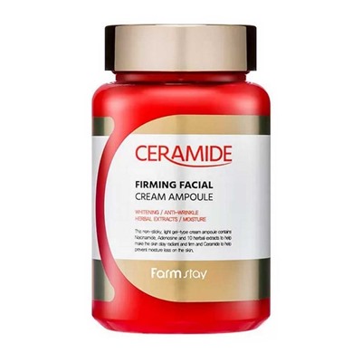 FarmStay Ампульный крем для лица / Ceramide Firming Facial Cream Ampoule, 250 мл