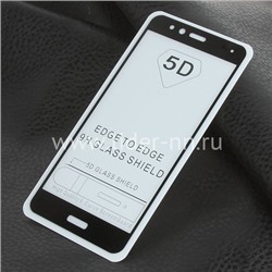 Защитное стекло на экран для Huawei Nova Lite 5-10D (без упаковки) черное