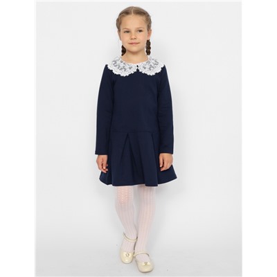 CWJG 63612-41 Платье для девочки,темно-синий