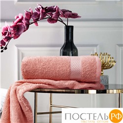 Набор из 2 полотенец Eleganta (Petek Crystal) 30х50 см Махра 390 г/м2, Коралловый