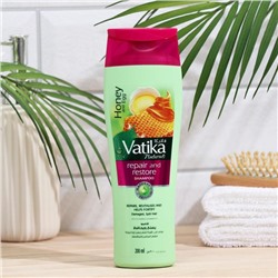 Шампунь для волос Dabur VATIKA Naturals Repair & Restore исцеление и восстановление, 200 мл