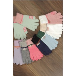 Перчатки для девочки 729 (цвета в ассортименте)