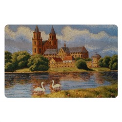 Картина  " Замок с лебедями"