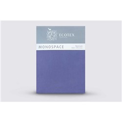 Простыня 1,5 сп «Моноспейс», размер 150х215 см, цвет синий