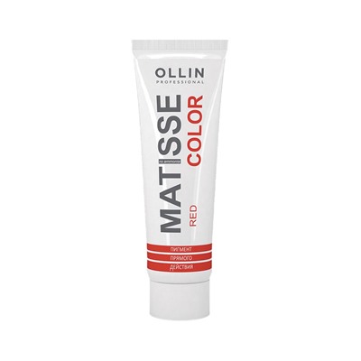 OLLIN MATISSE COLOR red/красный 100мл Пигмент прямого действия