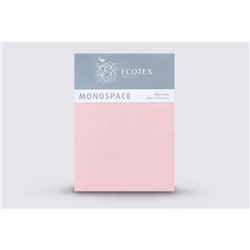 Простыня 1,5 сп «Моноспейс», размер 150х215 см, цвет светло-розовый