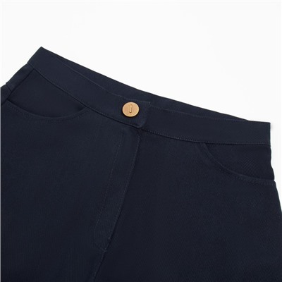 Шорты женские джинсовые MINAKU: Jeans Collection цвет синий, размер 42
