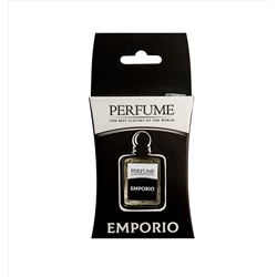 Ароматизатор-подвеска БУТЫЛОЧКА НА ШНУРОЧКЕ PERFUME (5мл) `Emporio c пробником