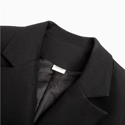 Пиджак женский MINAKU: Classic цвет чёрный, размер 42