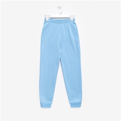 Трико (брюки) для девочки НАЧЁС, цвет голубой, рост 140 см