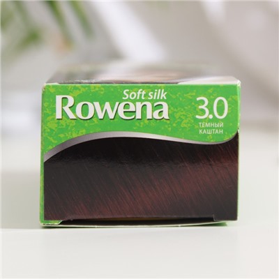Крем-краска для волос Rowena Soft Silk  3.0 темный каштан, 135 мл