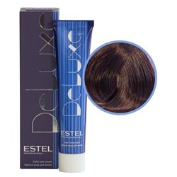 Estel Краска-уход / DeLuxe NDL5/67, светлый шатен фиолетово-коричневый, 60 мл