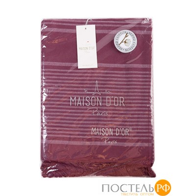 Полотенце для сауны "ПЕШТЕМАЛЬ" баклажан 85*150  (Maison Dor)