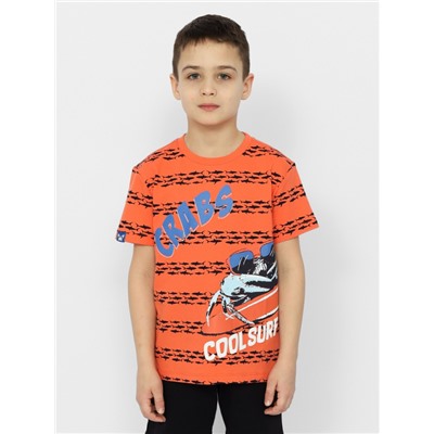 CSKB 63550-29-370 Футболка для мальчика,оранжевый