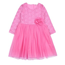 CAK 61683 Платье для девочки, розовый