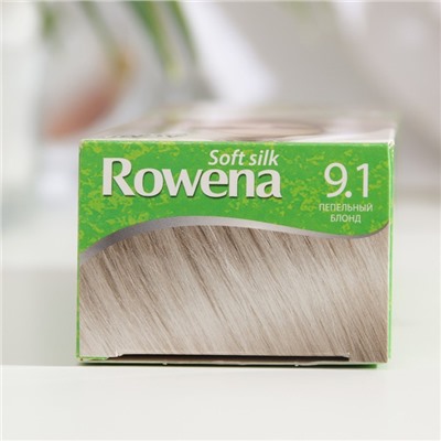 Крем-краска для волос Rowena Soft Silk 9.1 пепельный блон, 135 мл