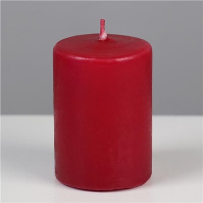 Свеча ароматическая "Вишня", 4×6 см, в коробке
