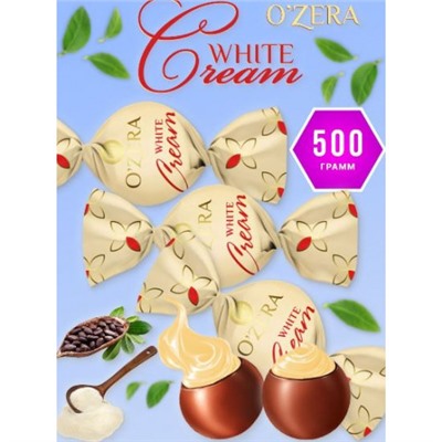 «O'Zera», шоколадные конфеты White Cream (упаковка 0,5 кг) KDV