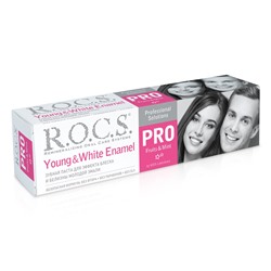 Зубная паста "R.O.C.S. PRO Young & White Enamel", 135 гр