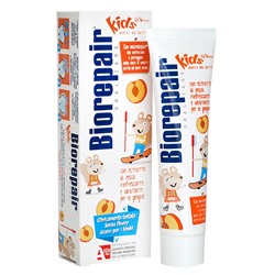 Biоrераir Kids / Биорепейр детская зубная паста 50 мл с персиком