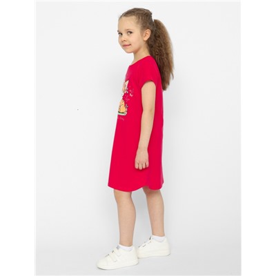 CSKG 63658-25 Платье для девочки,малиновый