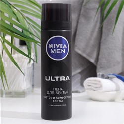 Пена для бритья Nivea Men Ultra, 200 мл