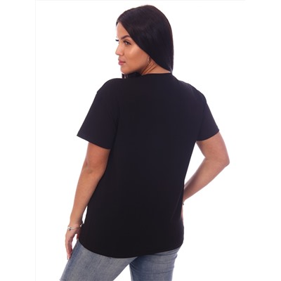 "Мулатка" футболка женская, черный